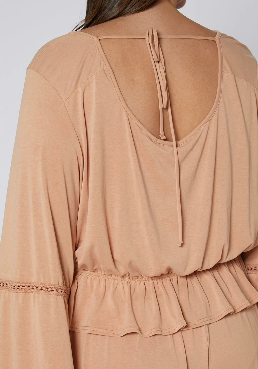 Nurode Fringe Cuff Bell Sleeve Top 5 Nurode Fringe Cuff Bell Sleeve Top - Image 5