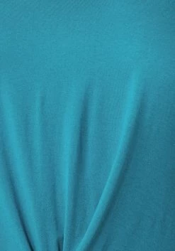 Pleione Plus Size V-Neck Twist Hem Tee -Asoph Sales Shop 2005267 158 4