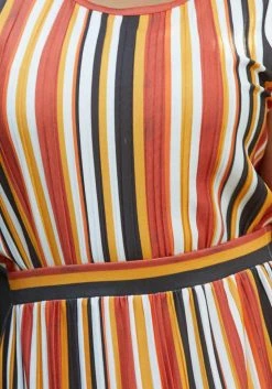 Pleione Plus Size Elastic Waist Printed Maxi Skirt -Asoph Sales Shop 2006646 128 4