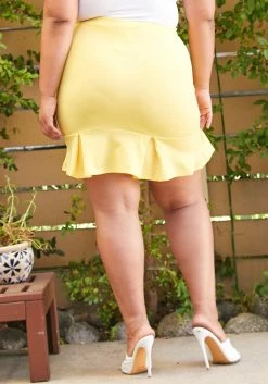 Asoph Plus Size Mermaid Mini Skirt -Asoph Sales Shop 2008568 105 4