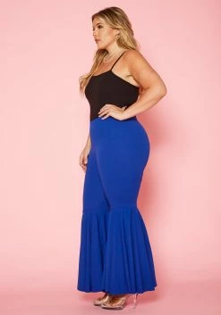 Plus Size Bell Bottom Flared Pants -Asoph Sales Shop 2010101 003 2