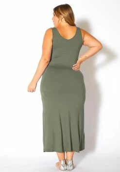 Bellatrix Plus Size Sleeveless Scoop Neck Maxi Dress -Asoph Sales Shop 2011151 125 6