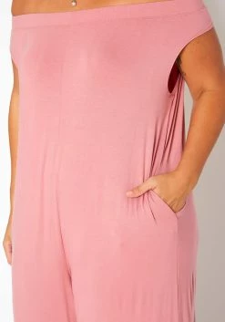 Bellatrix Plus Size Off Shoulder Wide Leg Jumpsuit -Asoph Sales Shop 2011155 186 4