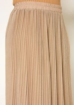 Pleione Plus Size Lurex Pleated Maxi Skirt -Asoph Sales Shop 2011316 119 3