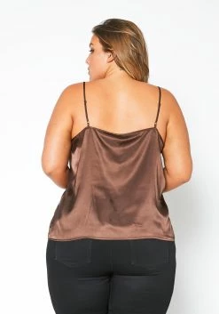 Pleione Plus Size Lace Trim Cami Top -Asoph Sales Shop 2012137 106 1