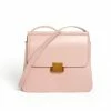 Simply Chic Matte Pink Crossbody Bag