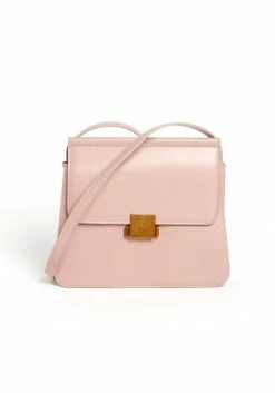 Simply Chic Matte Pink Crossbody Bag