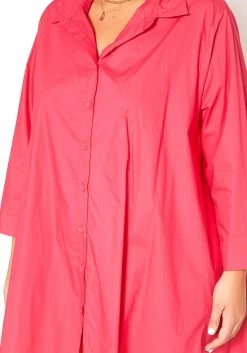 Asoph Plus Size Oversized Button Up Shirt Dress -Asoph Sales Shop 2015670 148 0