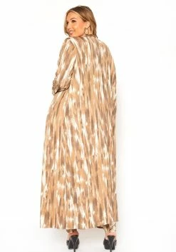 Asoph Plus Size Open Front Longline Cardigan & Leggings Set 11 Asoph Plus Size Open Front Longline Cardigan & Leggings Set -Asoph Sales Shop 2016138 190 4