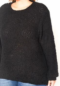 Asoph Plus Size Popcorn Knit Sweater -Asoph Sales Shop 2016250 001 4