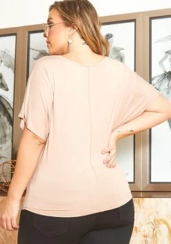 Asoph Plus Size Basic Dolman Sleeve Blouse -Asoph Sales Shop 2016921 118 3
