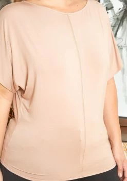 Asoph Plus Size Basic Dolman Sleeve Blouse -Asoph Sales Shop 2016921 118 4