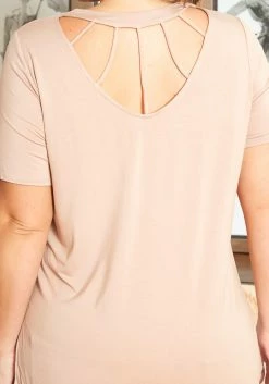 Asoph Plus Size Windowpane Cut Out Design Shirt -Asoph Sales Shop 2016927 118 3