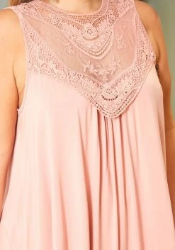 Asoph Plus Size Crochet Lace Detailed Tank Blouse -Asoph Sales Shop 2016934 119 4