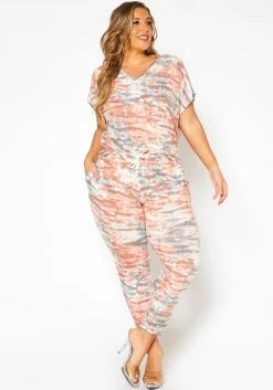 Asoph Plus Size Tie Dye Lounge Pants -Asoph Sales Shop 2017109 186 1