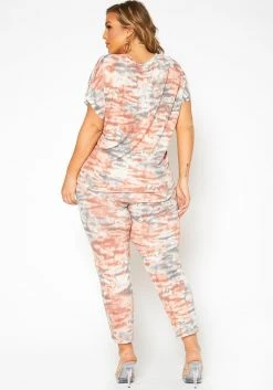 Asoph Plus Size Tie Dye Lounge Pants -Asoph Sales Shop 2017109 186 3