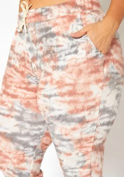 Asoph Plus Size Tie Dye Lounge Pants -Asoph Sales Shop 2017109 186 5