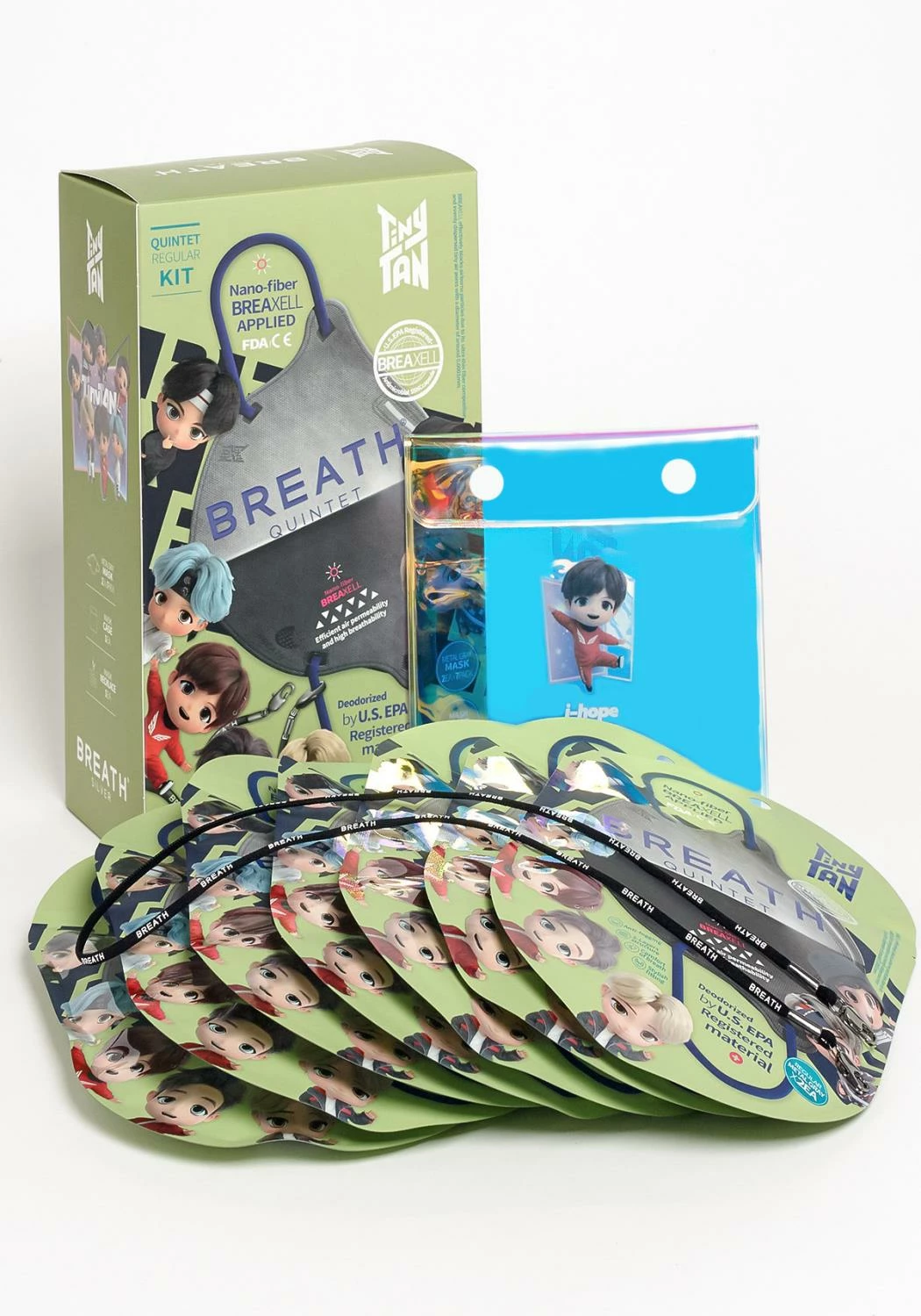 Tiny Tan BTS Breath Quintet Regular Kit 1 Tiny Tan BTS Breath Quintet Regular Kit