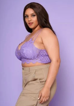 Asoph Plus Size Crochet Cami Crop Top -Asoph Sales Shop 2017515 002 3