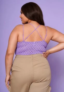 Asoph Plus Size Crochet Cami Crop Top -Asoph Sales Shop 2017515 002 4