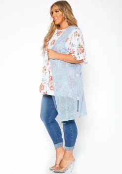 Asoph Plus Size Open Front Longline Vest -Asoph Sales Shop 2017588 003 3