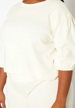 Asoph Plus Size Relaxed Fit Crew Neck Top -Asoph Sales Shop 2017990 135 4