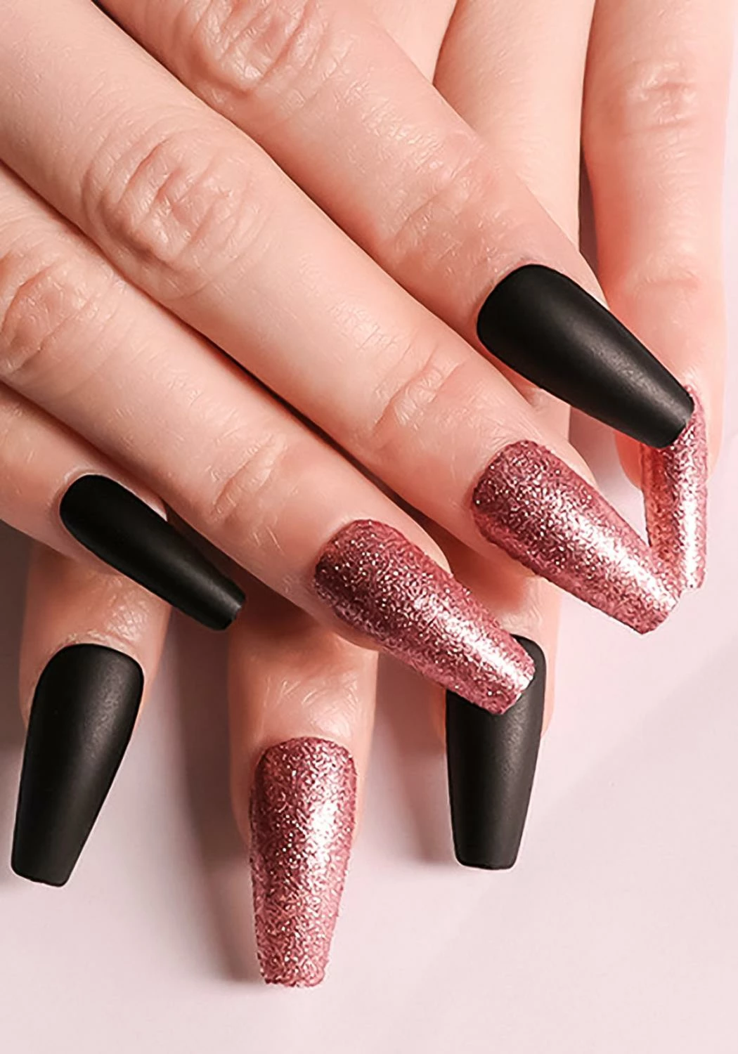 Lux Perfect False Nail Set - Rose Golden 2 Lux Perfect False Nail Set - Rose Golden - Image 2