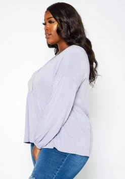 Asoph Plus Size Relaxed Fit Peplum Top 7 Asoph Plus Size Relaxed Fit Peplum Top -Asoph Sales Shop 2018174 104 2