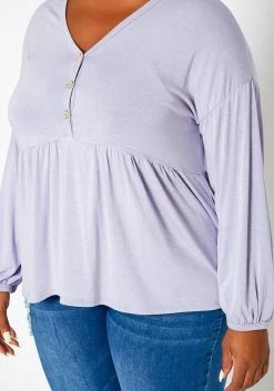 Asoph Plus Size Relaxed Fit Peplum Top 9 Asoph Plus Size Relaxed Fit Peplum Top -Asoph Sales Shop 2018174 104 4