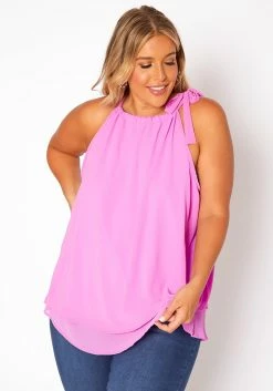 Asoph Plus Size Chiffon Cami Blouse