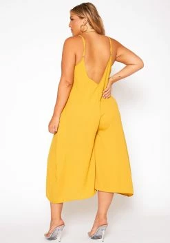 Asoph Plus Size Relaxed Fit Wide Flare Jumpsuit -Asoph Sales Shop 2018269 159 3