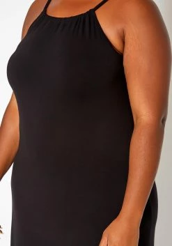 Asoph Plus Size Basic Cami Midi Dress -Asoph Sales Shop 2018277 001 4