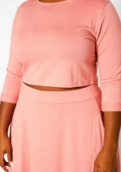 Asoph Plus Size Effortless Two Piece Set -Asoph Sales Shop 2018396 003 5