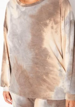 Plus Size Subtle Tie Dye Two Piece Set -Asoph Sales Shop 2018487 118 0