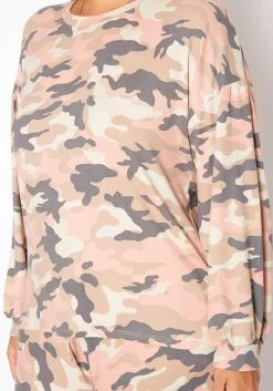 Asoph Plus Size Camo Print Two Piece Set -Asoph Sales Shop 2018488 354 0