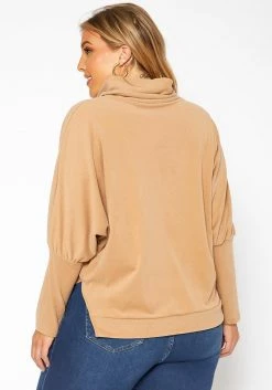 Asoph Plus Size Funnel Neck Sweater -Asoph Sales Shop 2018583 138 2