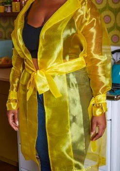 Plus Size Sheer Lined Trench Jacket -Asoph Sales Shop 2018866 105 4