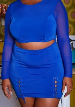 Plus Size Front Cut Out Bodycon Mini Dress -Asoph Sales Shop 2019066 003 3