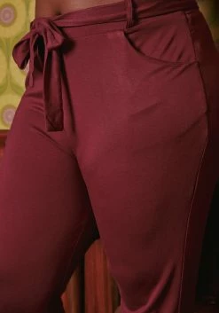 Plus Size High Waist Belted Pants -Asoph Sales Shop 2019067 283 4