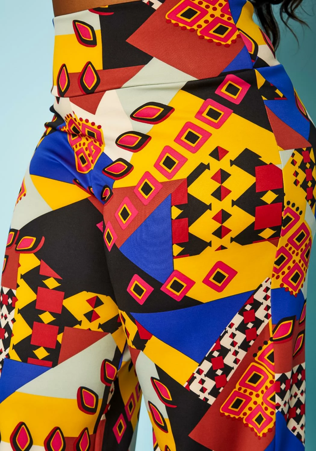 Plus Size Geometric Abstract Print Two Piece Set 6 Plus Size Geometric Abstract Print Two Piece Set - Image 6