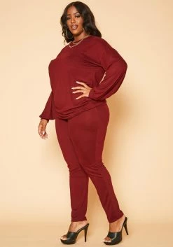 Plus Size Favorite Lounge Two Piece Set 8 Plus Size Favorite Lounge Two Piece Set -Asoph Sales Shop 2019107 111 2