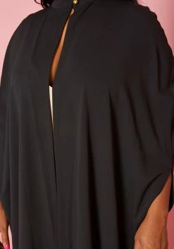 Plus Size Open Front Maxi Blouse & Pants Set 11 Plus Size Open Front Maxi Blouse & Pants Set -Asoph Sales Shop 2019328 001 4