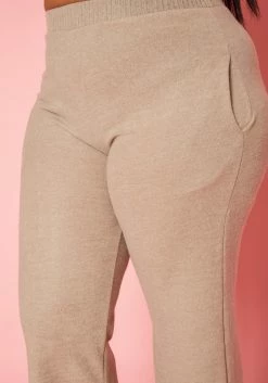 Plus Size High Waist Knit Lounge Pants -Asoph Sales Shop 2019586 118 0