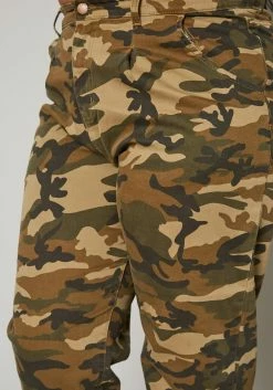 Plus Size Camo Print High Waist Mom Jeans -Asoph Sales Shop 2019594 354 4