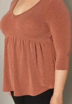 Plus Size Long Sleeve Flare Shirt -Asoph Sales Shop 2019640 162 4