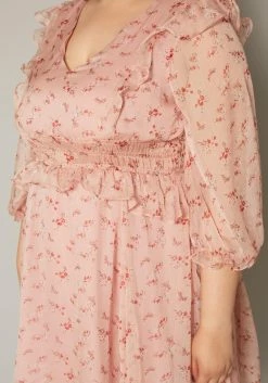 Plus Size Floral Print Flare Mini Dress -Asoph Sales Shop 2019645 102 4