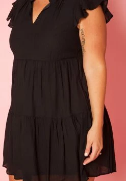 Plus Size Flounce Tiered Mini Dress -Asoph Sales Shop 2019646 001 5
