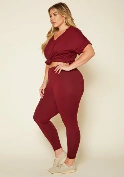 Plus Size Casual Lounge Two Piece Set 8 Plus Size Casual Lounge Two Piece Set -Asoph Sales Shop 2019907 004 4