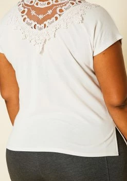 Plus Size Embroidered V-Neck Top -Asoph Sales Shop 2019974 003 5