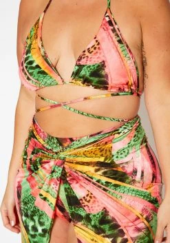 Plus Size Pink Sand Beach Three Piece Bikini Set -Asoph Sales Shop 2020188 001 6
